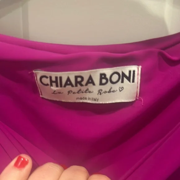 Chiara Boni Fuchsia Dress